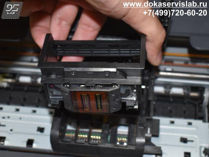 Восстановление и ремонт печатающей головки HP Photosmart B110b wireless